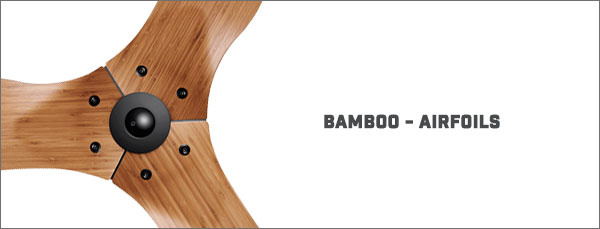 bộ cánh quạt làm bằng chất liệu bamboo